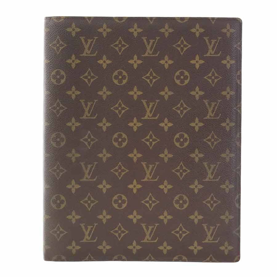 ルイ ヴィトン LOUIS VUITTON ファイル 手帳カバー モノグラム