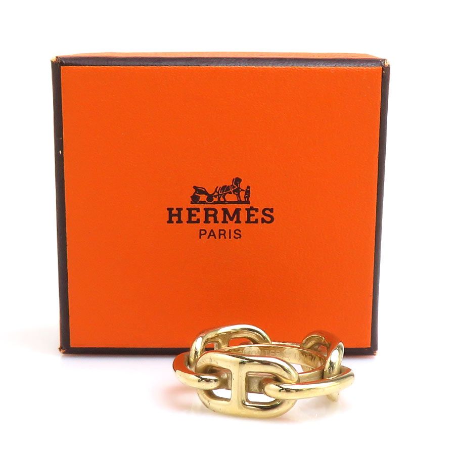 エルメス HERMES スカーフリング シェーヌダンクル - メルカリ