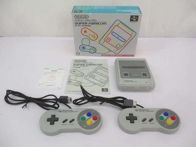中古品 ゲーム ニンテンドークラシックミニ 本体 CLV-301 動作品 箱 周辺機器付き