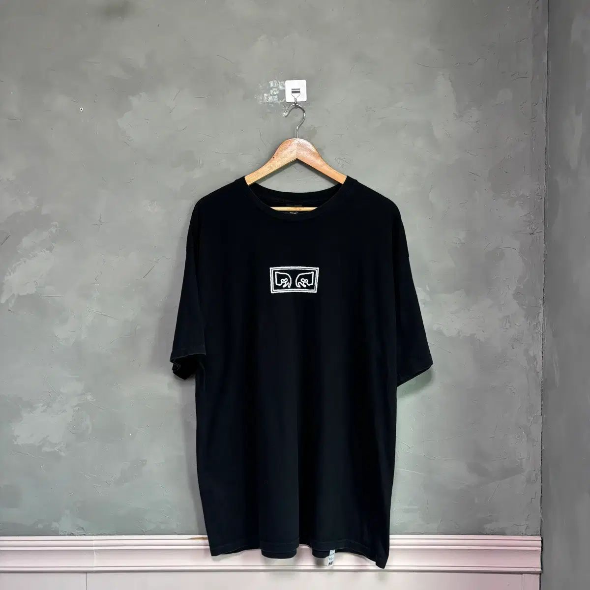 OBEY ビックロゴ 半袖 ブラック