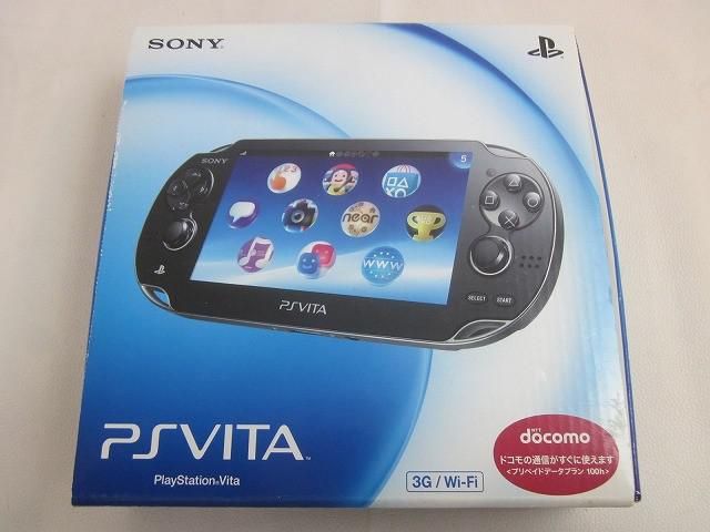 中古品 ゲーム PS Vita 本体 PCH-1100 動作品 箱付き