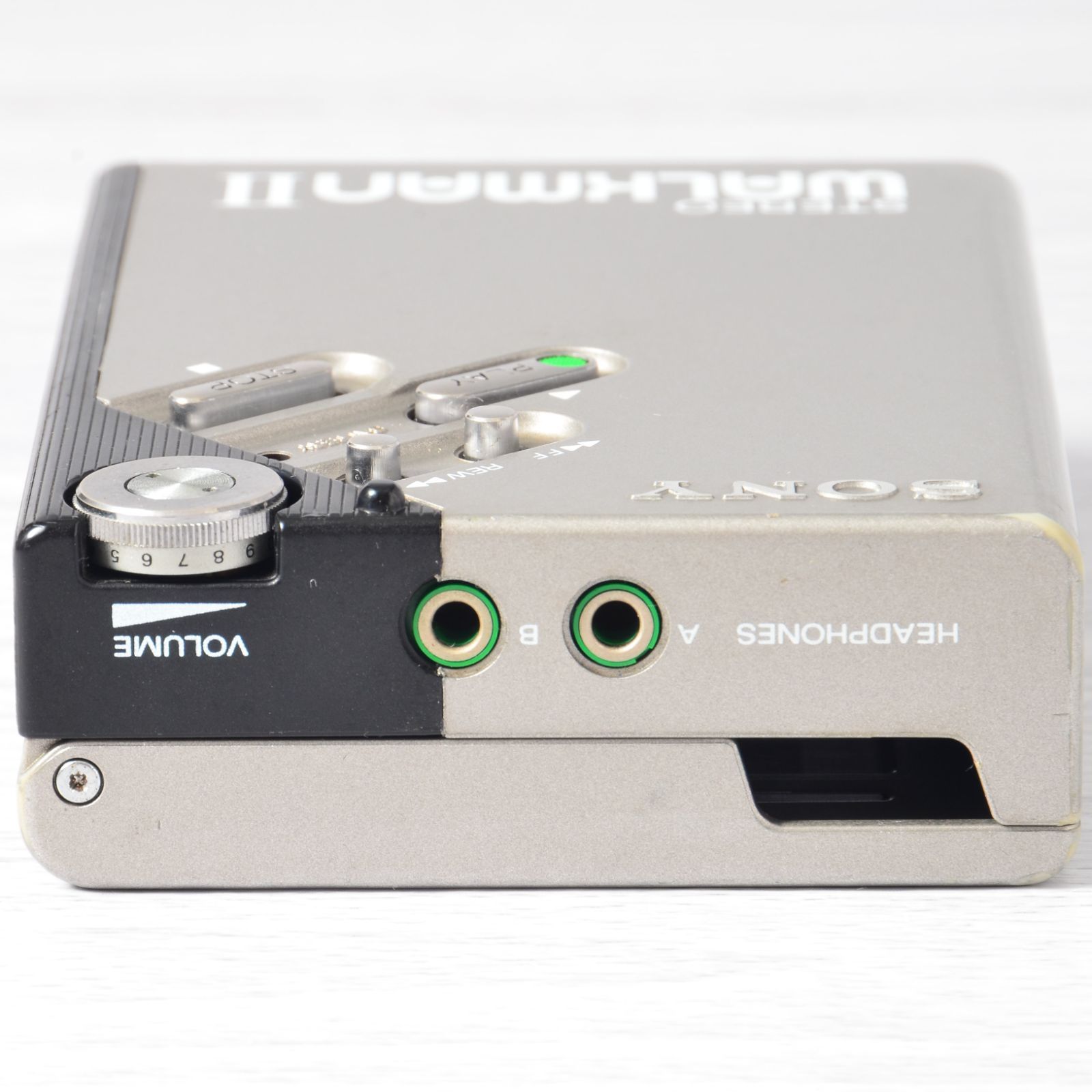 SONY WALKMAN WM-2 カセットウォークマン シルバー 整備済 TY443