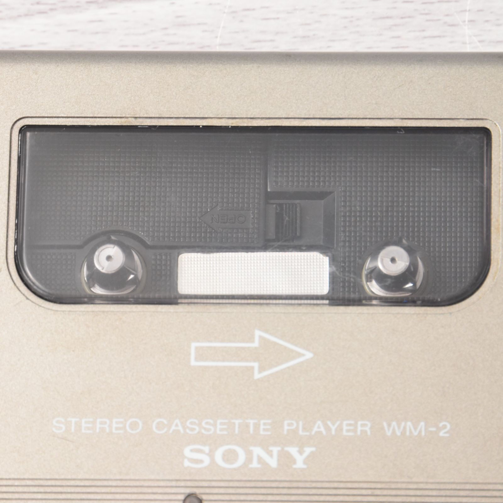 SONY WALKMAN WM-2 カセットウォークマン シルバー 整備済 TY443