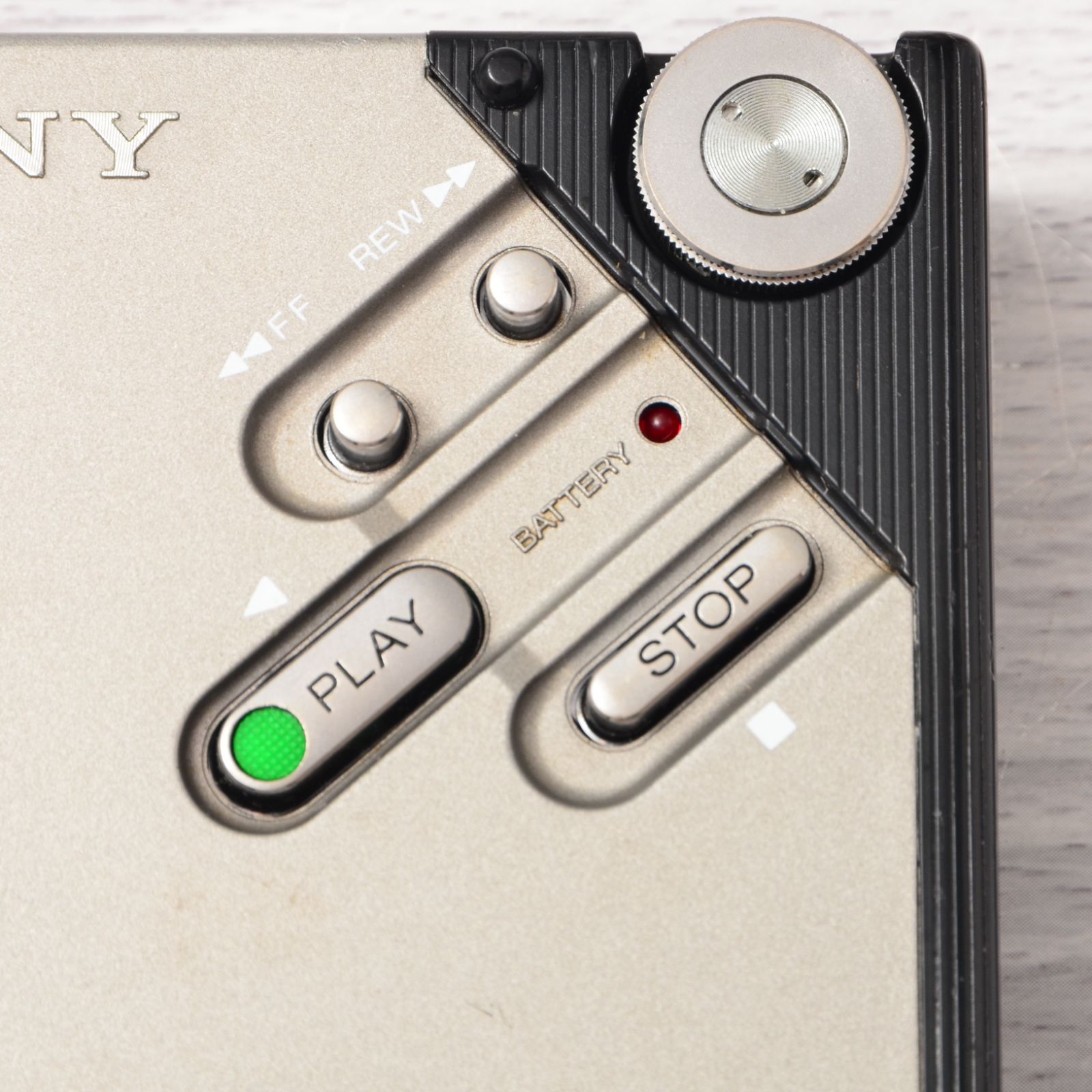SONY WALKMAN WM-2 カセットウォークマン シルバー 整備済 TY443