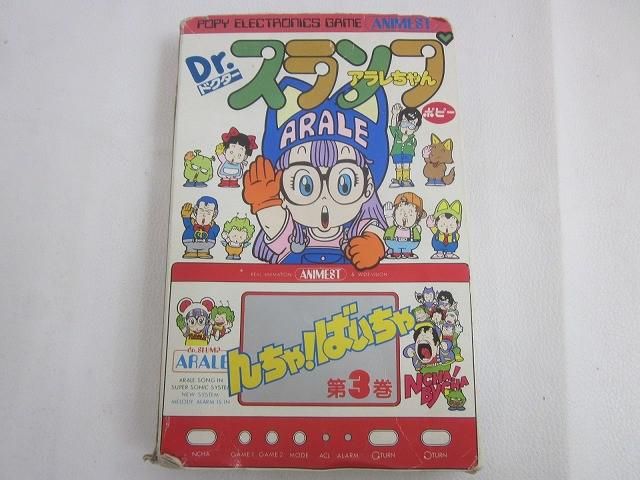 中古品 ゲーム 携帯型 Dr.スランプ アラレちゃん んちゃ！ばいちゃ! AR-03 ANIMEST 箱・取扱説明書付き