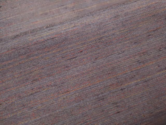 平和屋着物▽上質な紬　単衣　霞文　正絹　逸品　CABF3160ze
