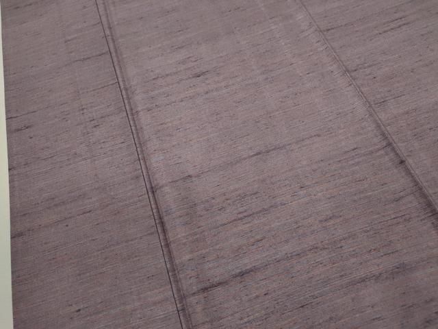 平和屋着物▽上質な紬　単衣　霞文　正絹　逸品　CABF3160ze