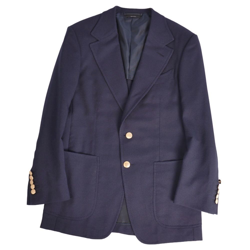 美品 トムフォード TOM FORD ジャケット ブレザー 金ボタン テーラード
