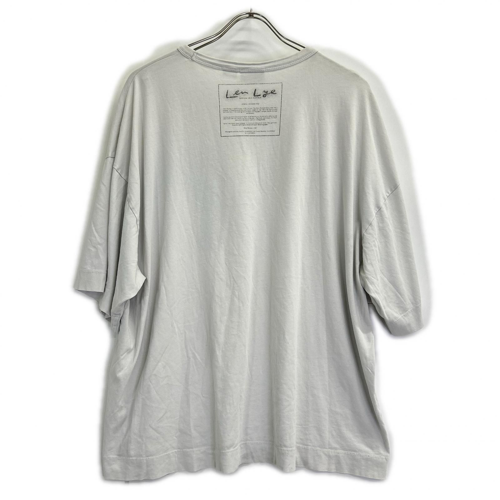 DRIES VAN NOTEN ドリスヴァンノッテン len lye Tシャツ DRIES VAN NOTEN ドリスヴァンノッテン 【×Len Lye】21SS 正規代理店