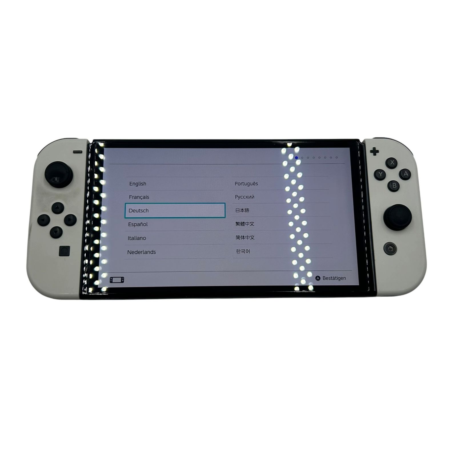 □Nintendo Switch 有機ELモデル HEG-001 ホワイト 本体セット Joy-Con