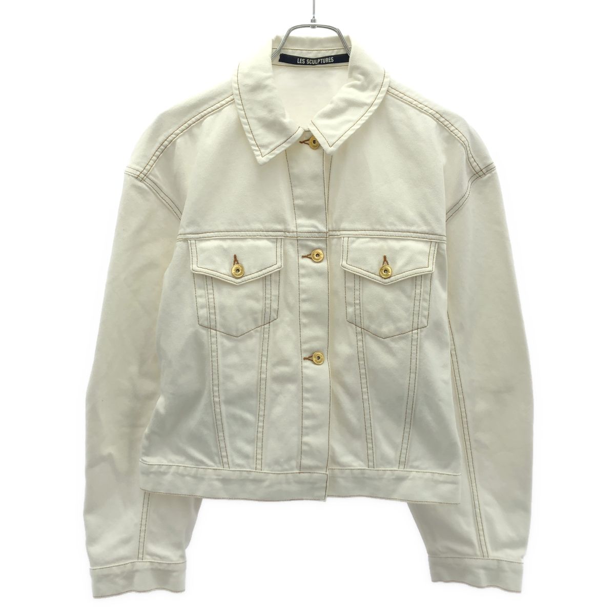 JACQUEMUS ジャックムス デニムジャケット 241DE036-1514 ホワイト 36