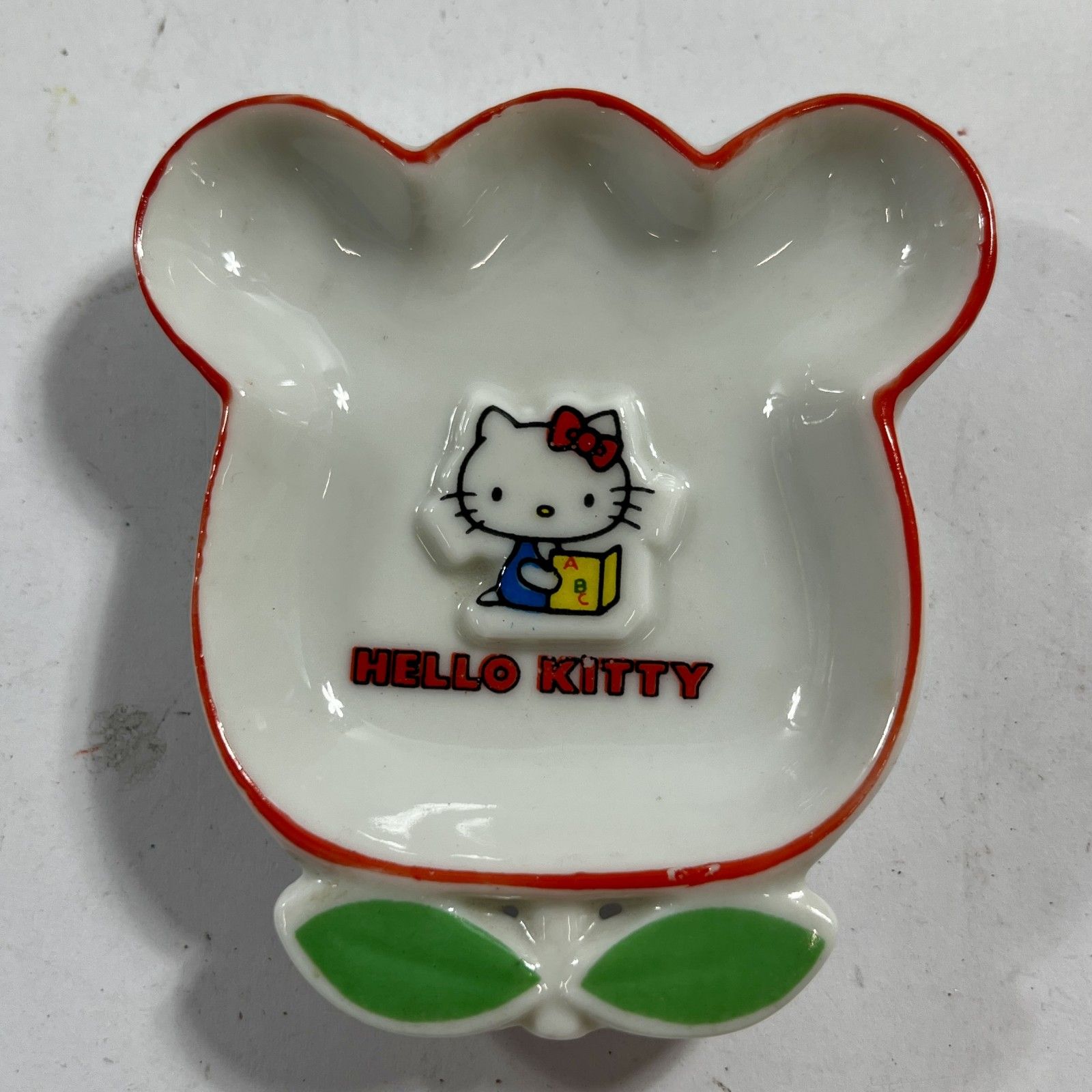 ☆ 希少 レア 当時物 ヴィンテージ Hello Kitty ハローキティ 小皿 