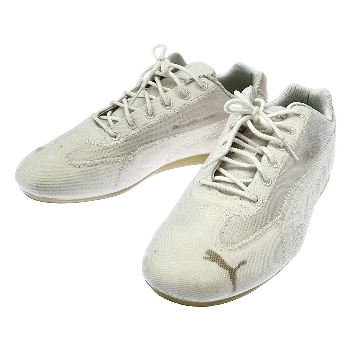 beautiful people×PUMA×atmos ビューティフルピープル プーマ アトモス Speedcat OG スピードキャット スニーカー 405929 01 ホワイト 24cm 7,810円