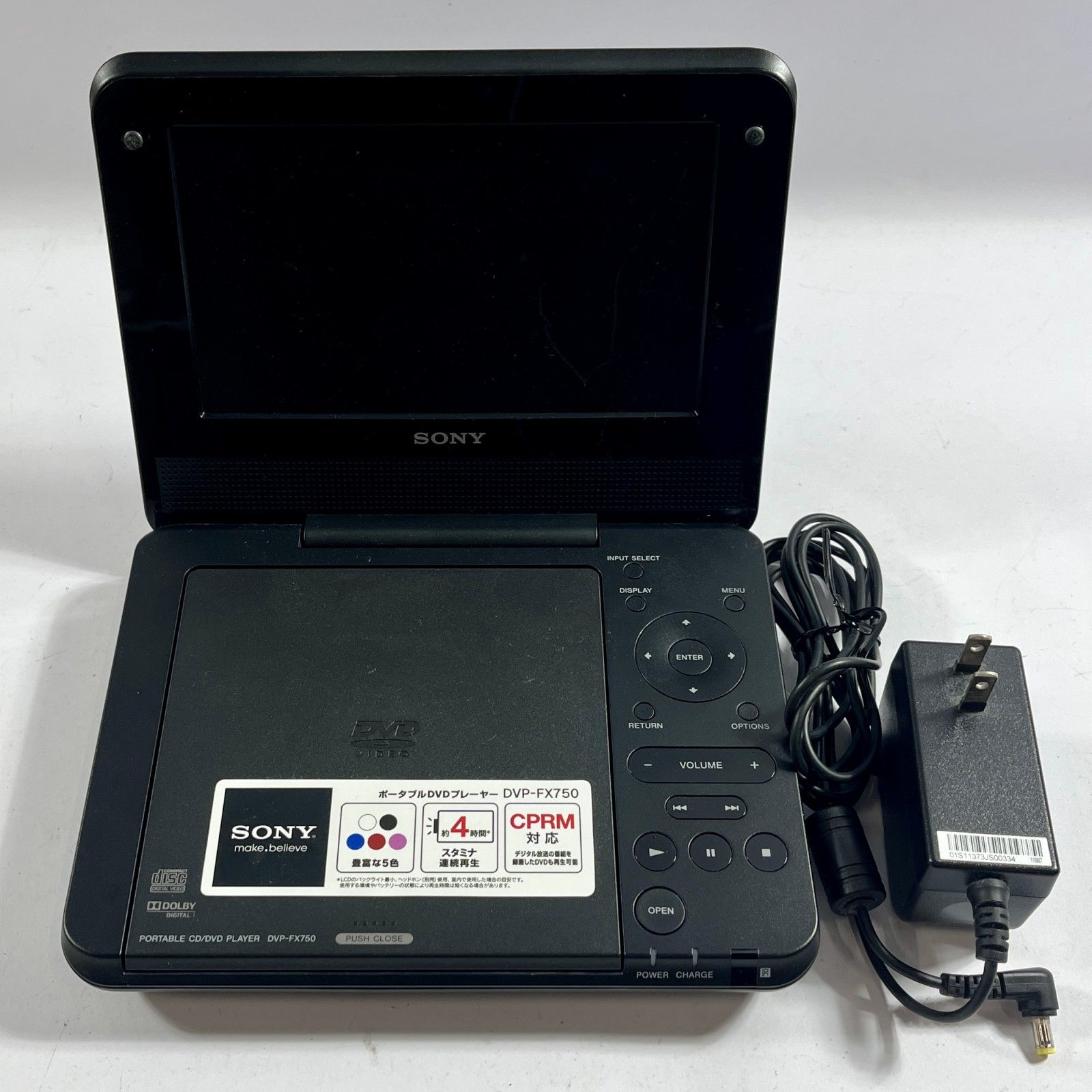 ☆ sonny ソニー PORTABLE CD/DVD PLAYER ポータブルプレーヤー DVP