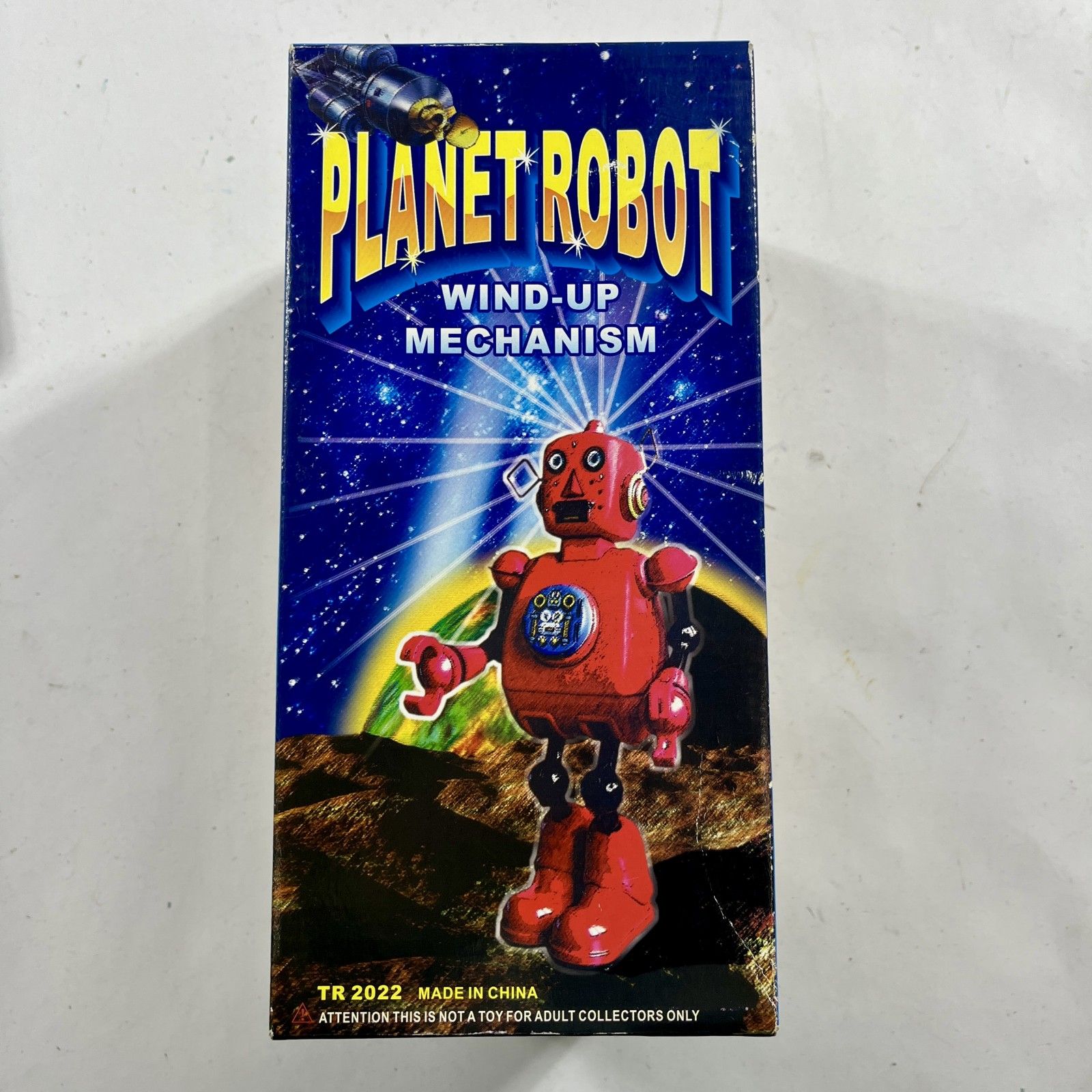 ☆ PLANET ROBOT プラネット ロボット ゼンマイ式 ブリキ製 Schylling