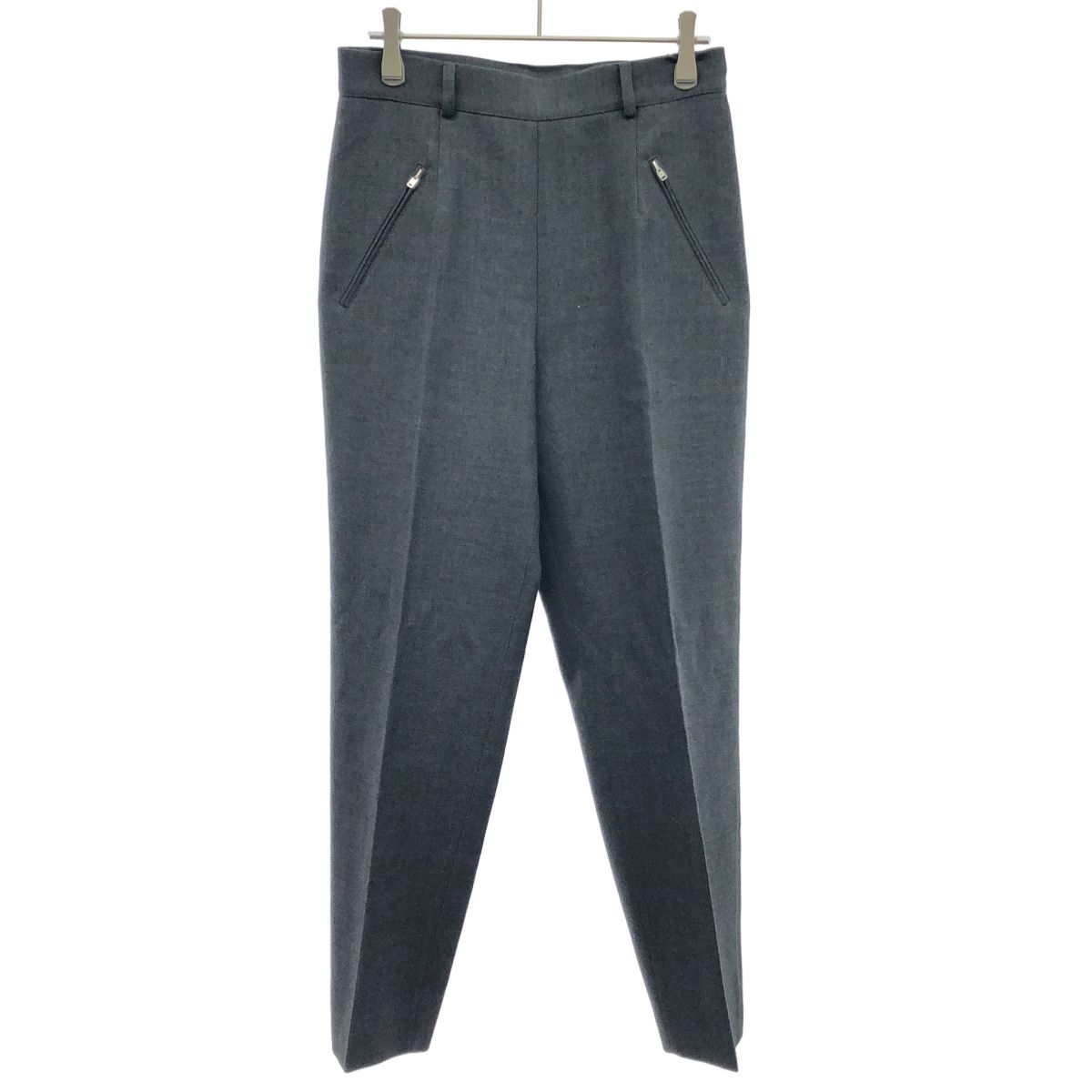 Maison Martin Margiela 1 メゾン マルタン マルジェラ 1 21AW ジップポケットウールトラウザーパンツ S51KA0530 グレー 40