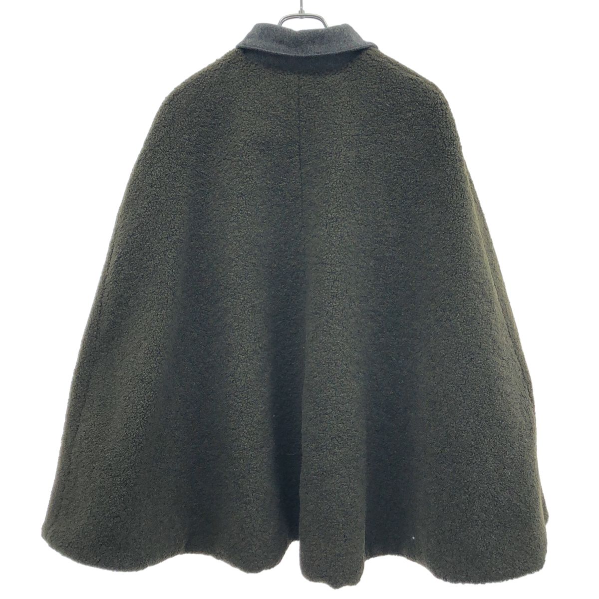 CLANE クラネ REVERSIBLE BOA MILITARY CAPE COAT リバーシブルケープ