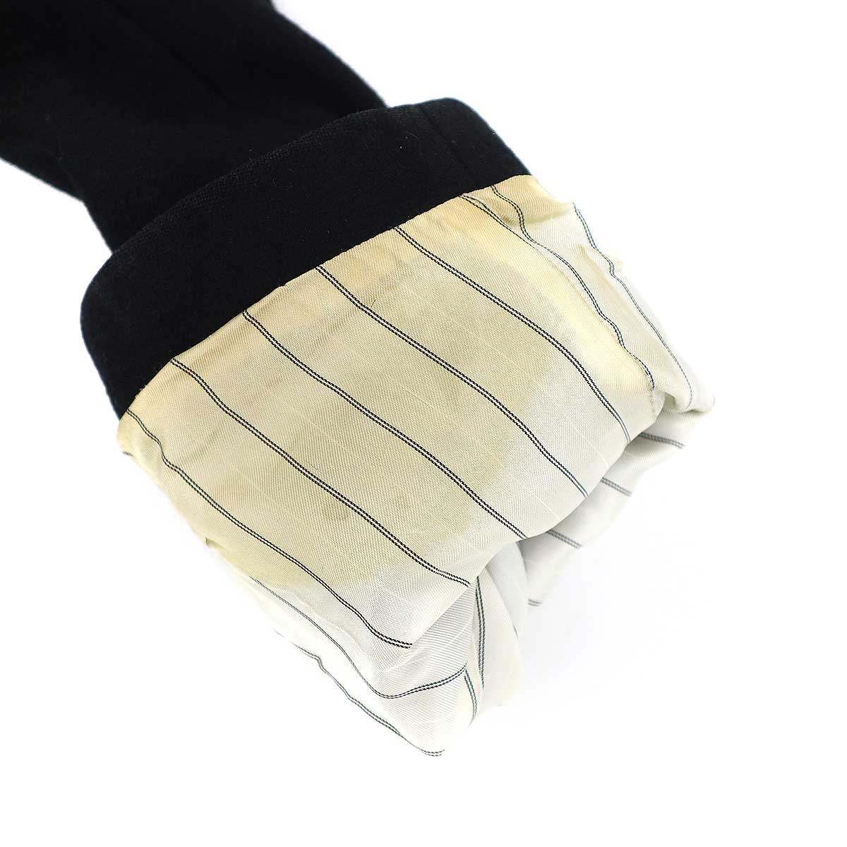 RAF SIMONS ラフシモンズ 1999AW メルトンウールジップチェスターコート ブラック 50