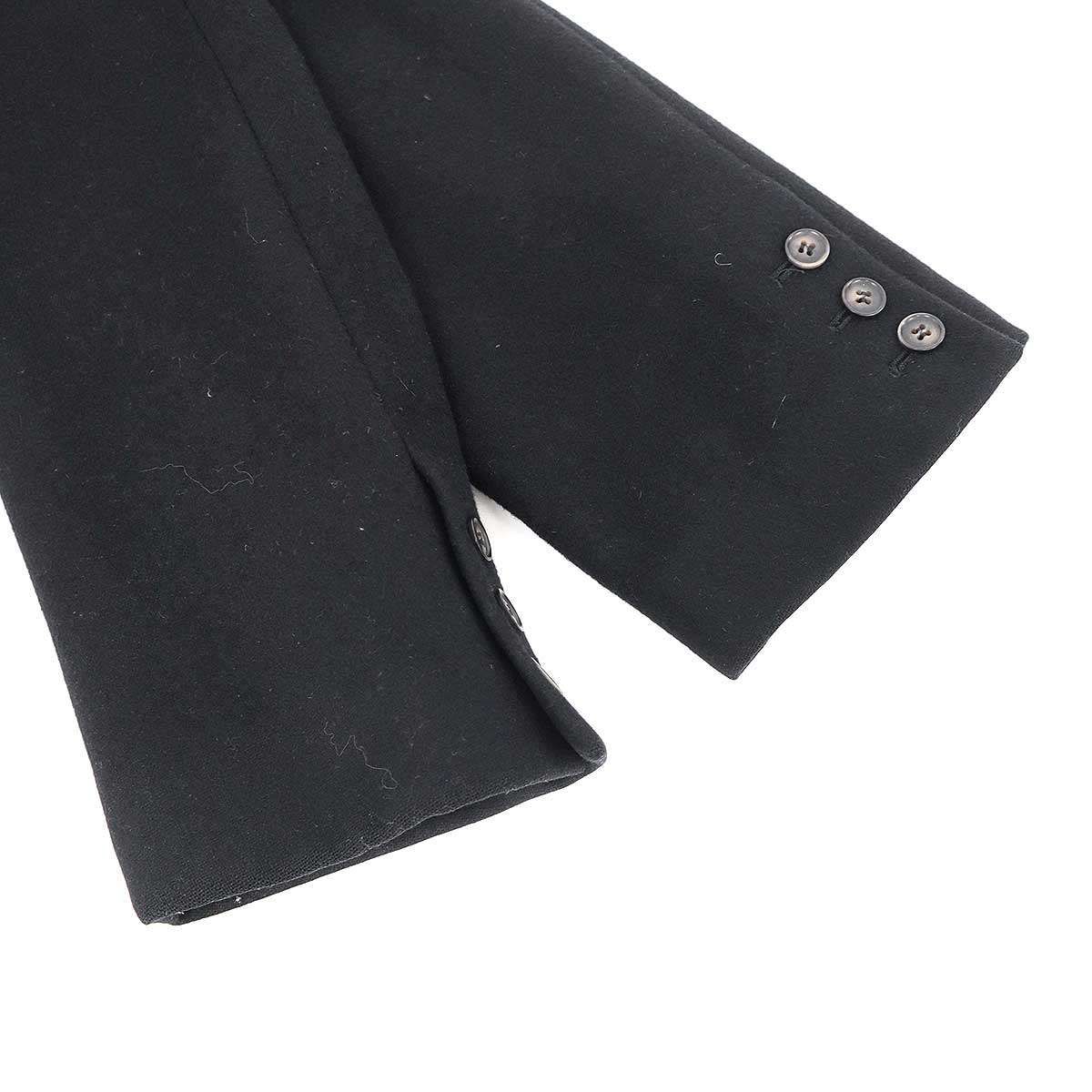 RAF SIMONS ラフシモンズ 1999AW メルトンウールジップチェスターコート ブラック 50