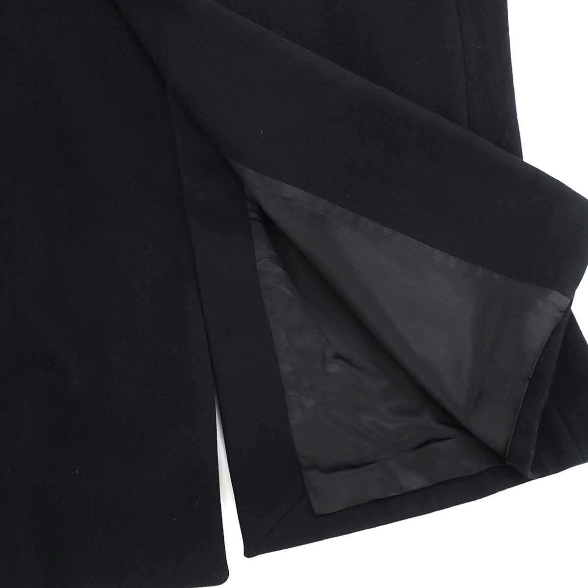 RAF SIMONS ラフシモンズ 1999AW メルトンウールジップチェスターコート ブラック 50