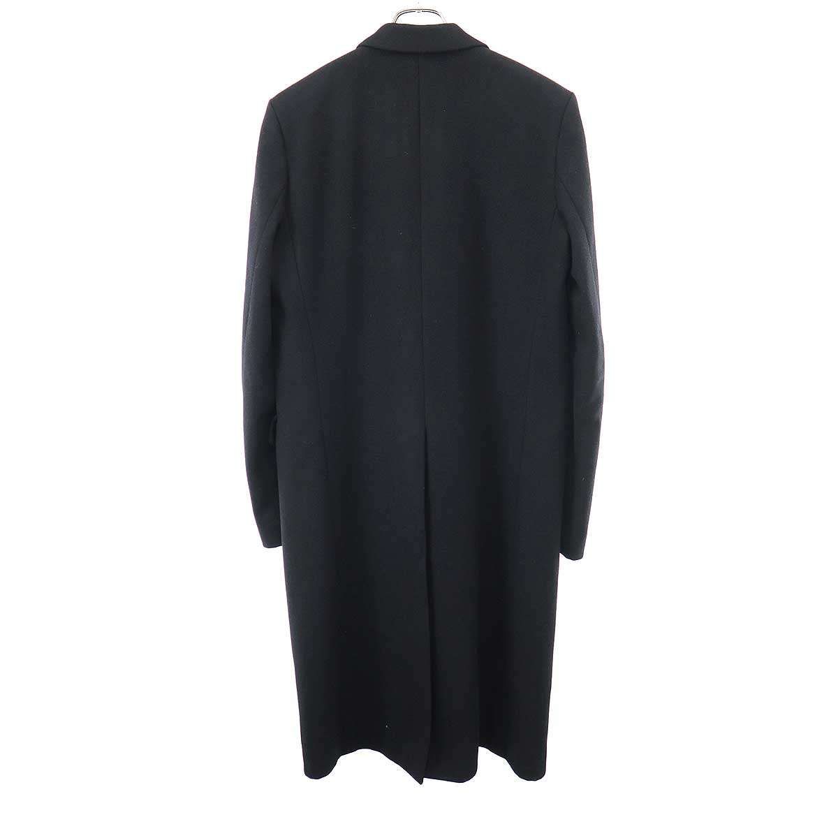 RAF SIMONS ラフシモンズ 1999AW メルトンウールジップチェスターコート ブラック 50