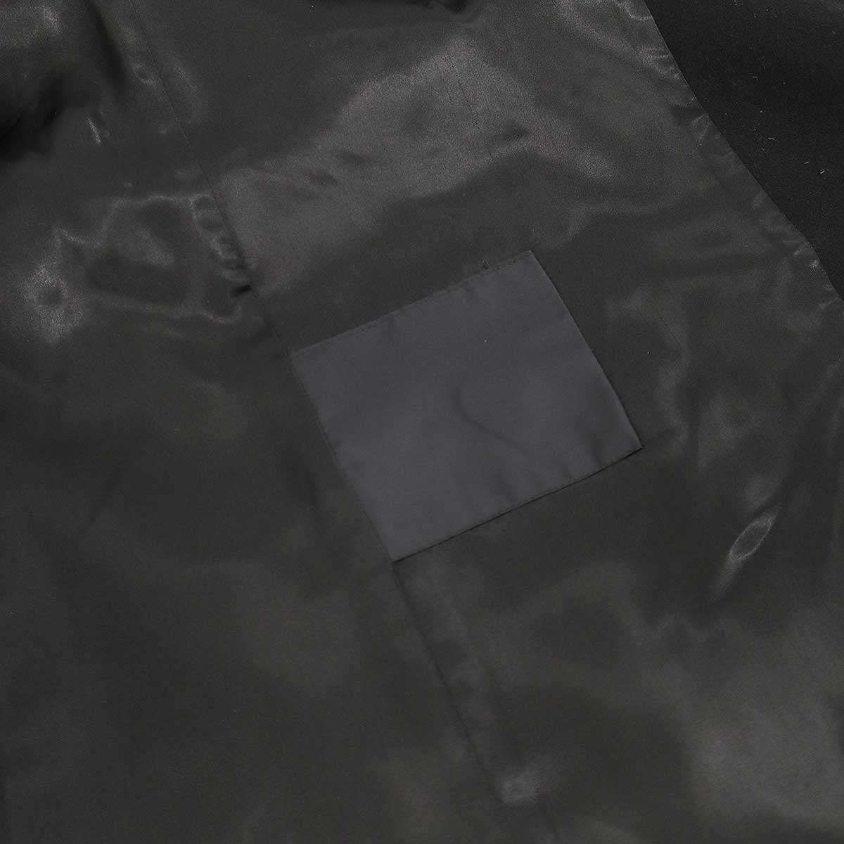 RAF SIMONS ラフシモンズ 1999AW メルトンウールジップチェスターコート ブラック 50