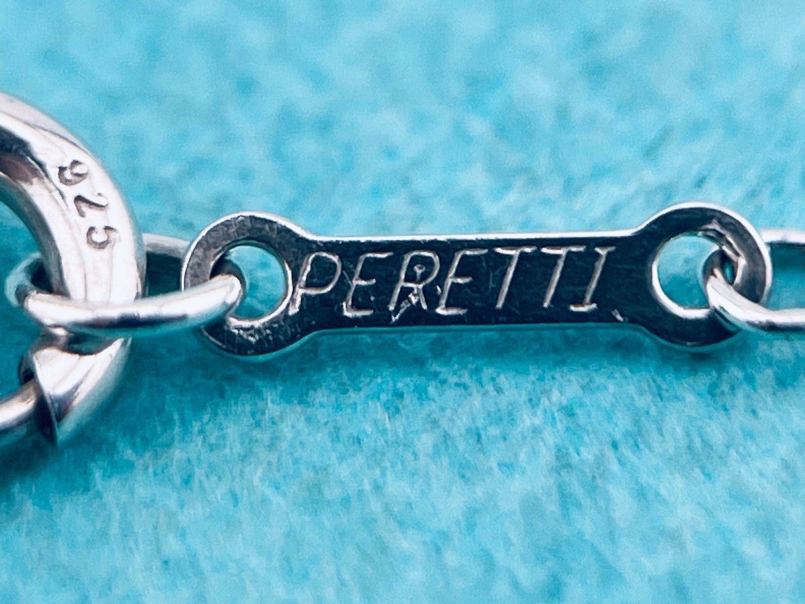 a263 美品 Tiffany&Co. ティファニー ビーン ネックレス シルバー 925