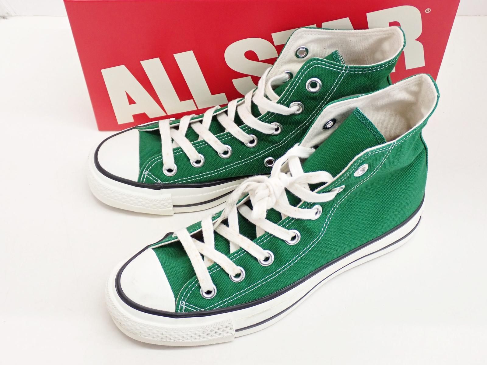 ★7554☆CONVERSE コンバース CANVAS ALL STAR J HI キャンバス オールスター MADE IN JAPAN 日本製 31300670 スニーカー 23.5