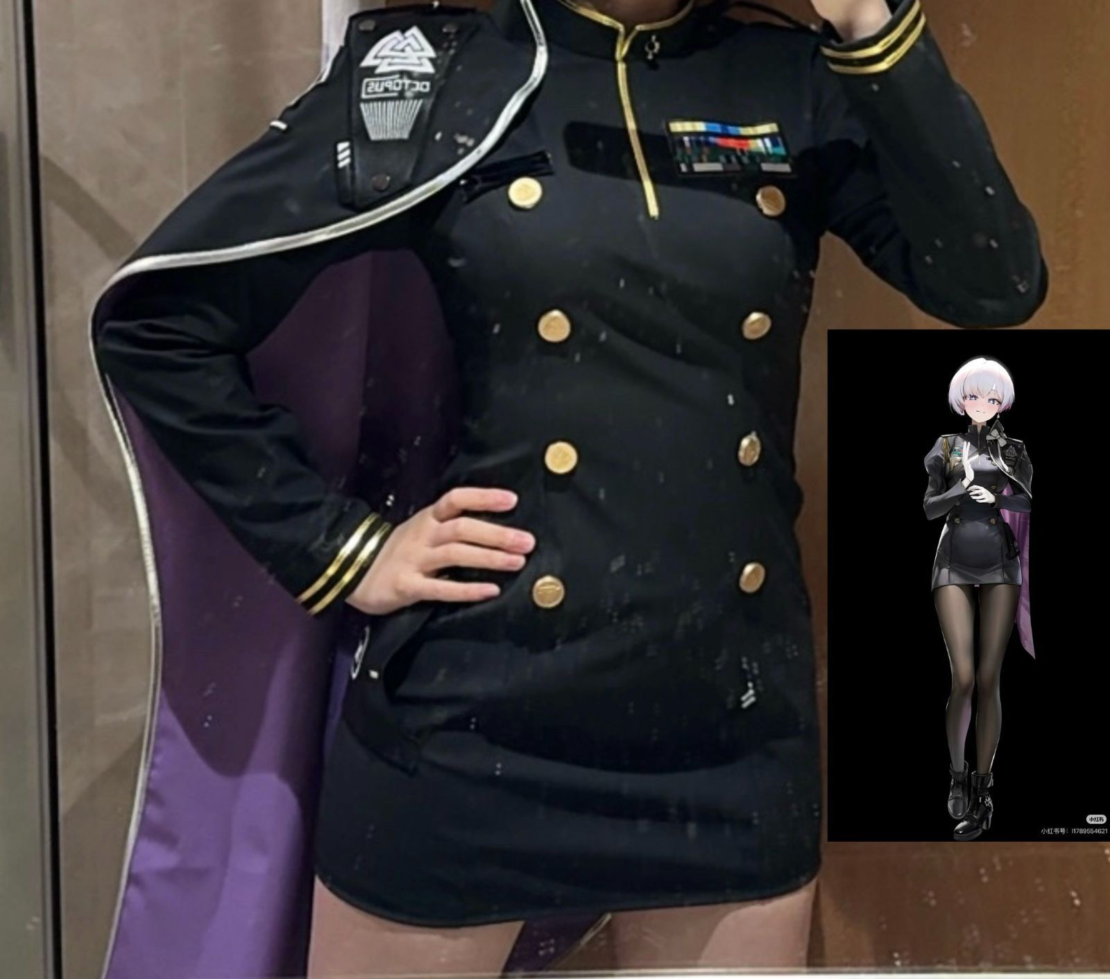 新品 NIKKE 勝利の女神 リリーバイス コスプレ衣装 ウィッグ付き