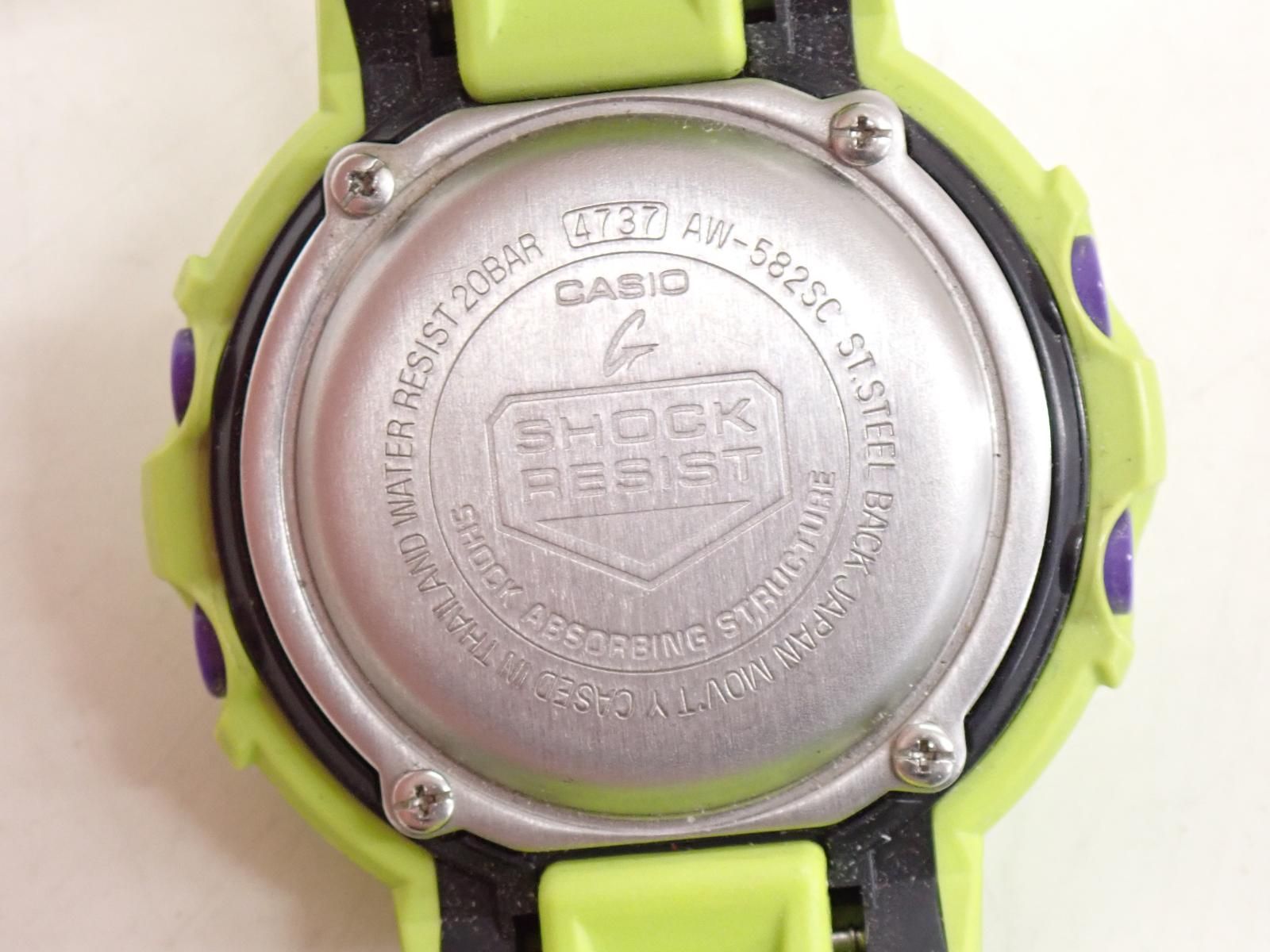 ☆7559☆G-SHOCK ジーショック AW-582SC-3AJF Crazy Colors クレイジー