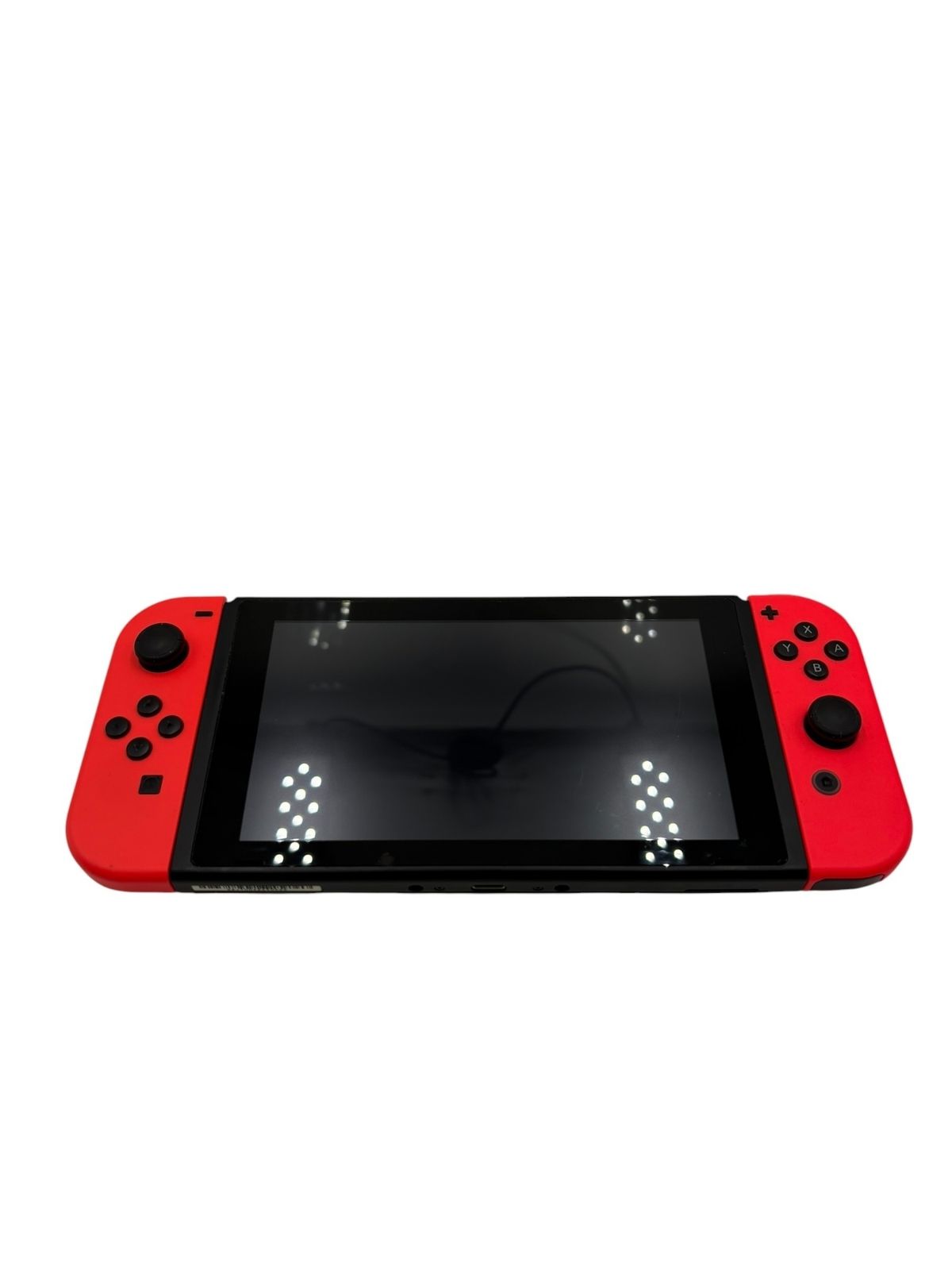 □Nintendo Switch HAC-001 初期モデル ネオンレッド 本体のみ 動作