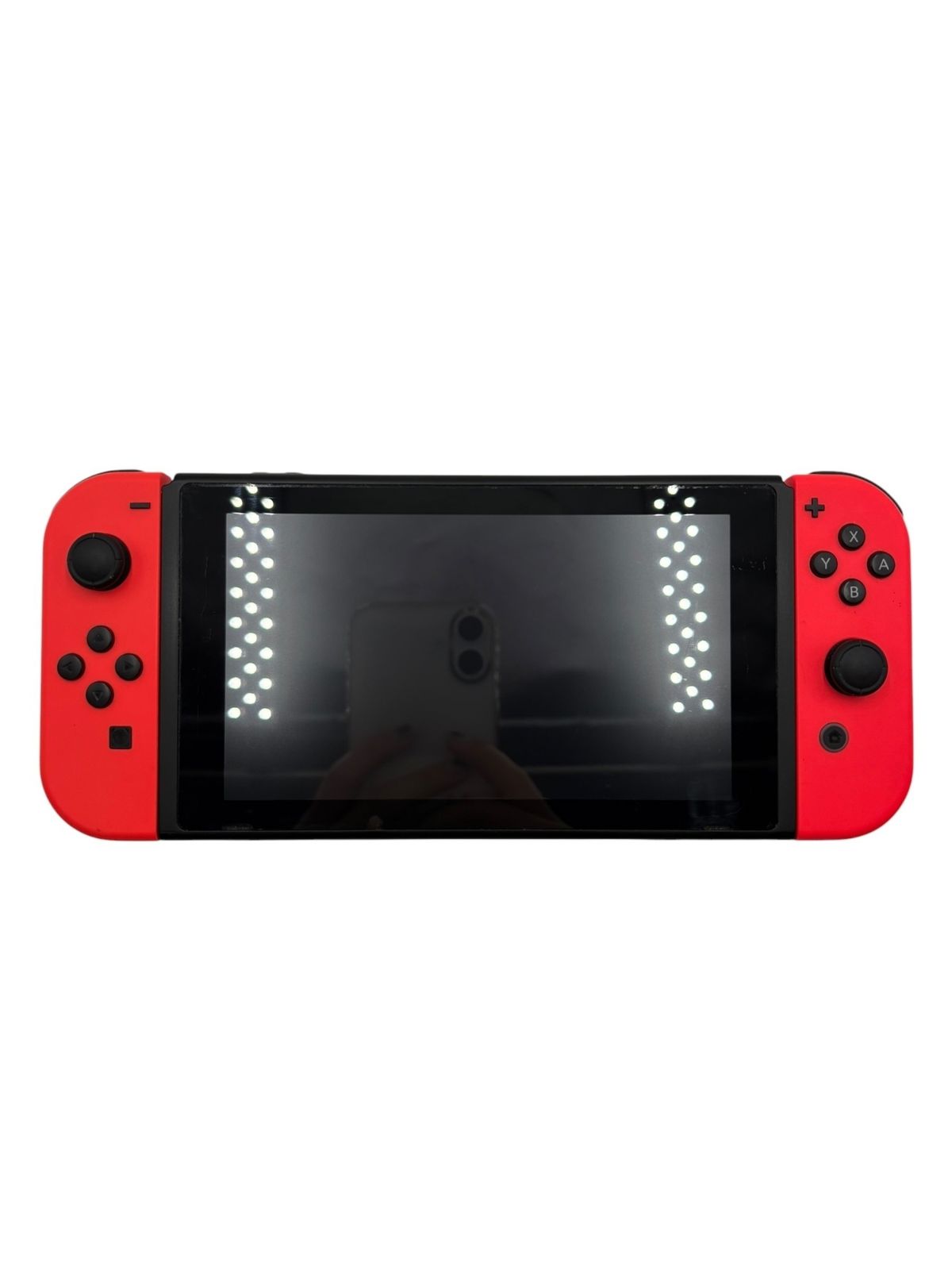 □Nintendo Switch HAC-001 初期モデル ネオンレッド 本体のみ 動作