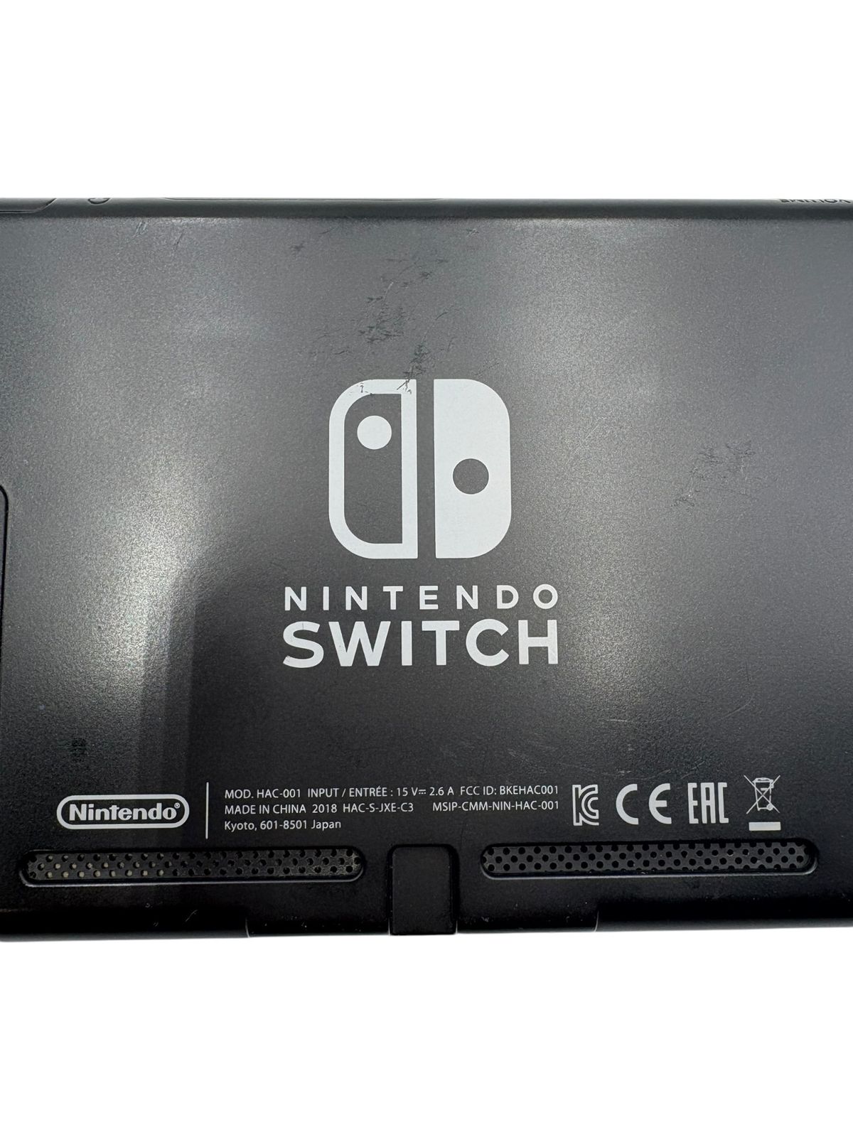 □Nintendo Switch HAC-001 初期モデル ネオンレッド 本体のみ 動作