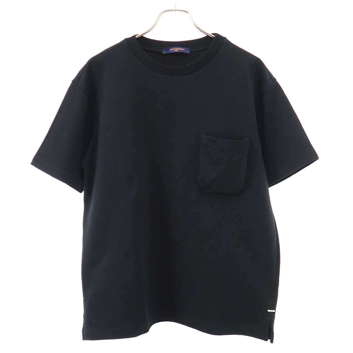 LOUIS VUITTON ルイヴィトン 3DポケットモノグラムTシャツ TCL HIY49W ブラック M