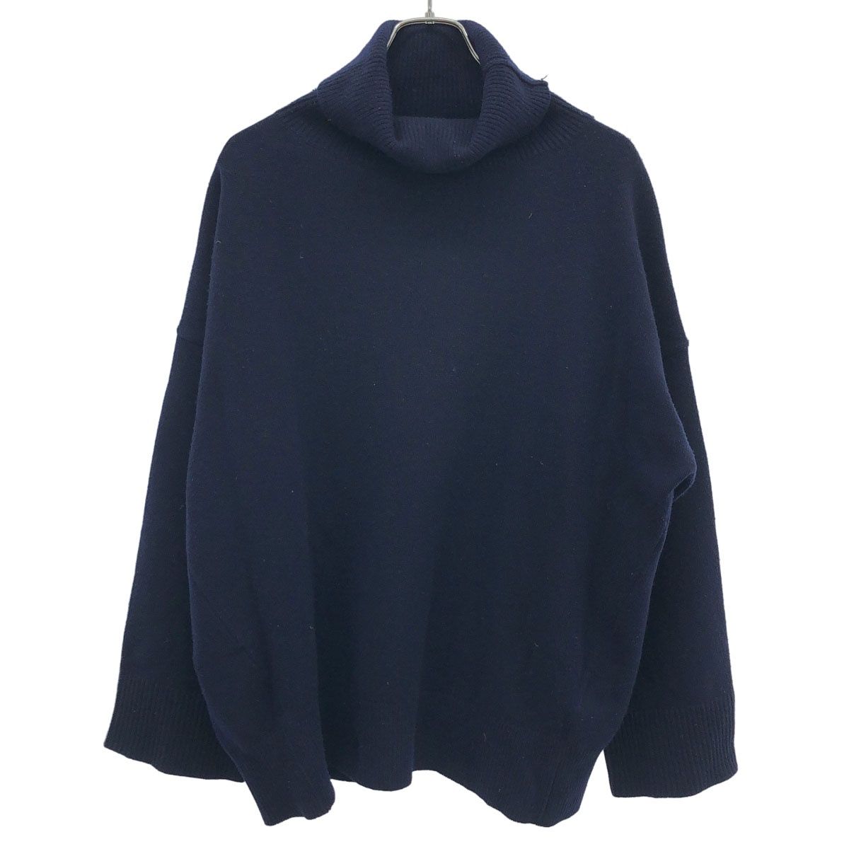 Deuxieme Classe EVERYDAY I LIKE. ドゥーズィエムクラス エヴリデイアイライク 22AW タートルネックニットセーター 22-080-500-8190 ネイビー