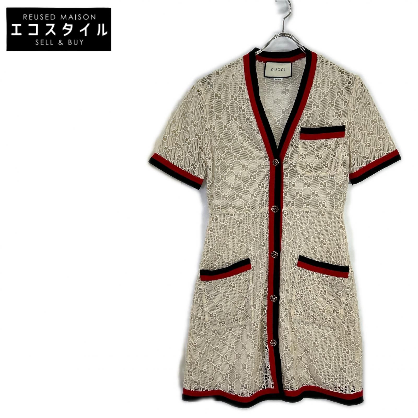 GUCCI　グッチ　519346 ZKT21 シェリーライン ワンピース　38