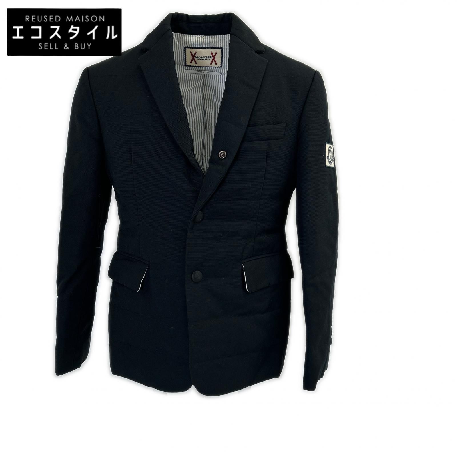 MONCLER　モンクレール　GAMME BLUE ガムブルー コットンナイロン ダウン テーラードジャケット　O