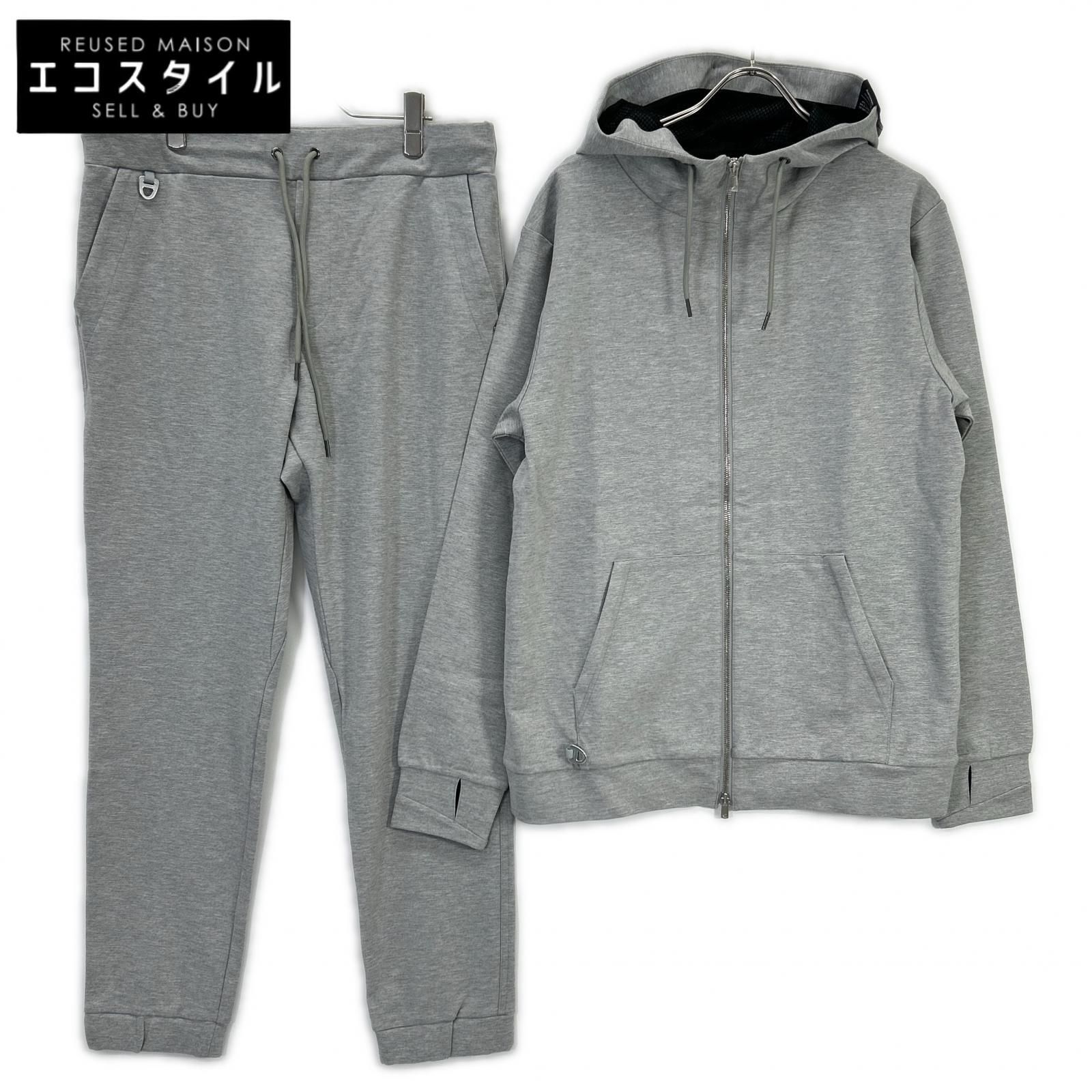 CITERA シテラ 4502-41220/4502-41221 グレー ジップパーカーパンツ