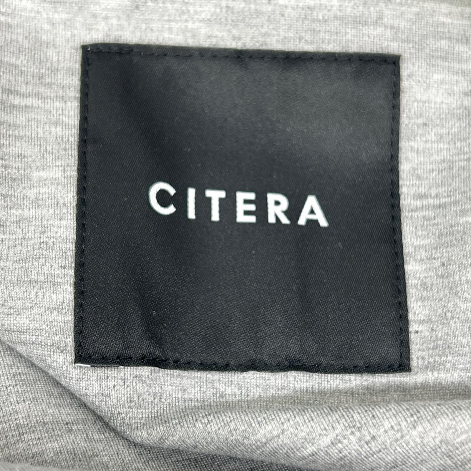 CITERA シテラ 4502-41220/4502-41221 グレー ジップパーカーパンツ