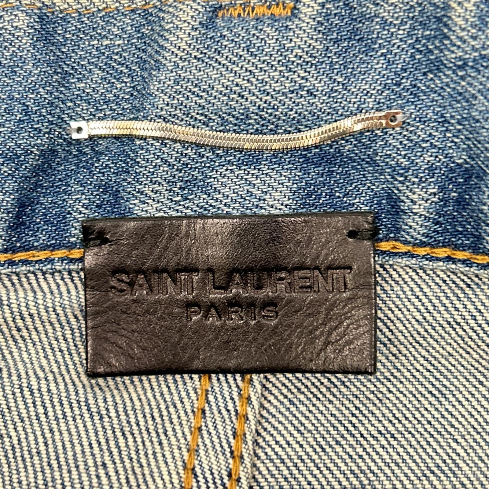 SAINT LAURENT PARIS サンローランパリ 19年 606663 ダメージ加工