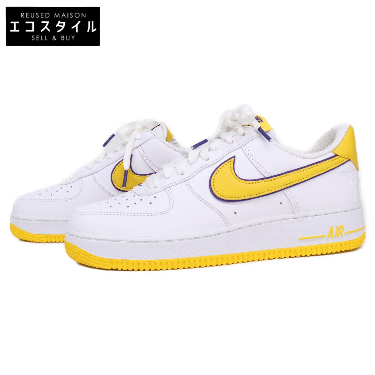 NIKE　ナイキ　x Kobe Bryan【新品同様】FZ1151-100 Air Force 1 Low Retro QS エアフォース1 ローレトロQS スニーカー　27