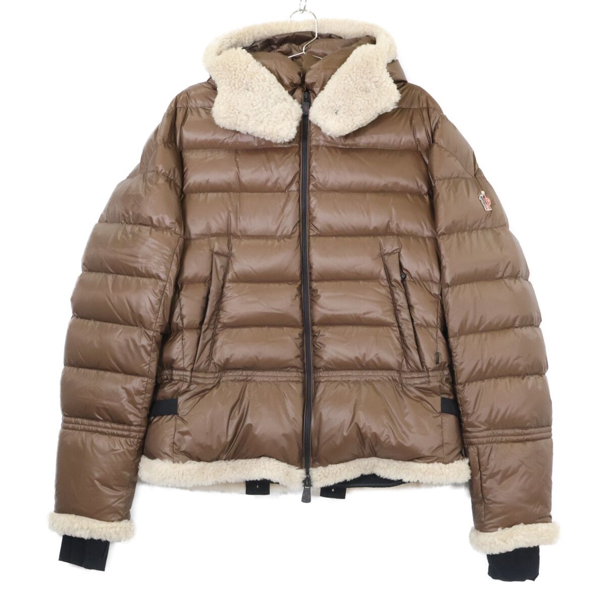 MONCLER　モンクレール　GRENOBLE グルノーブル BARRHORN ムートンフーディ ダウンジャケット　3
