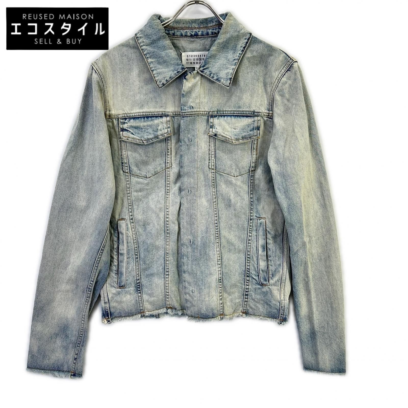 Maison Margiela　メゾンマルタンマルジェラ　15年 S50AM0219 ブルー デニムジャケット　50