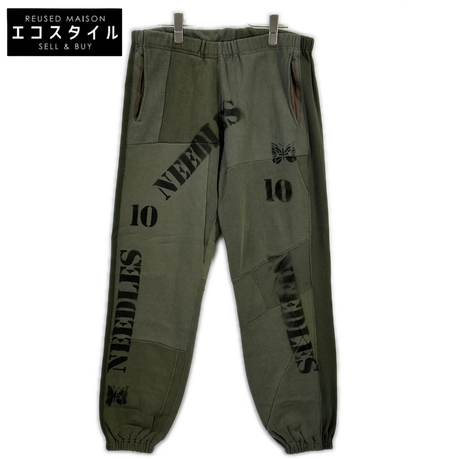 needles　ニードルズ　カーキ Rebuild by Needles 23SS Army Sweatパンツ　L