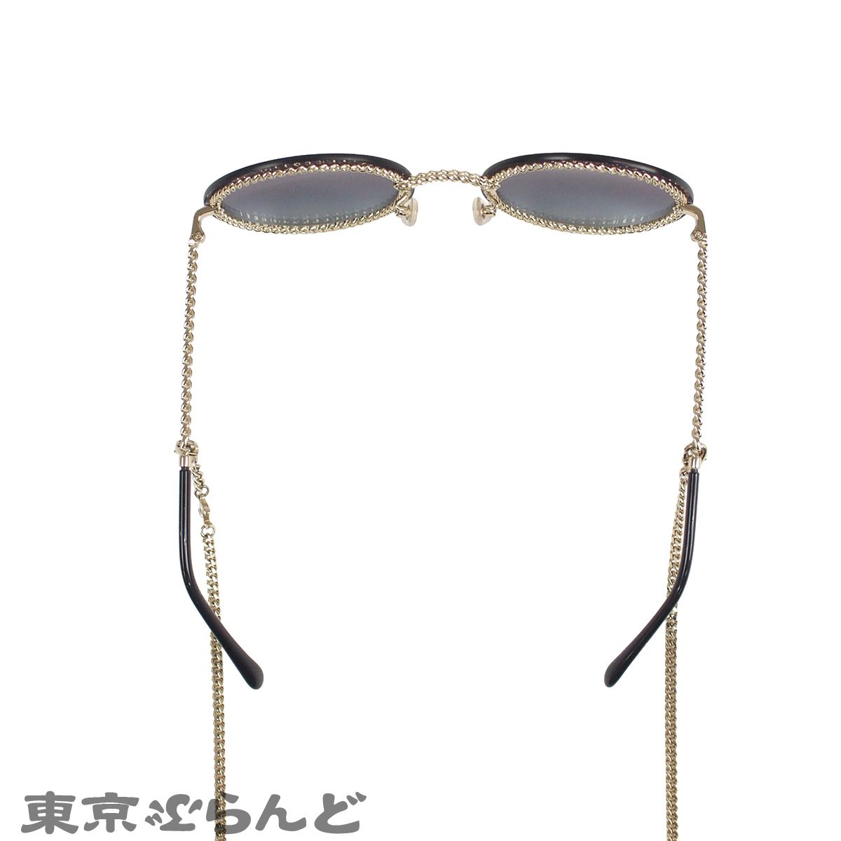 シャネル CHANEL サングラス A71292 4245 ブラック プラスチック 