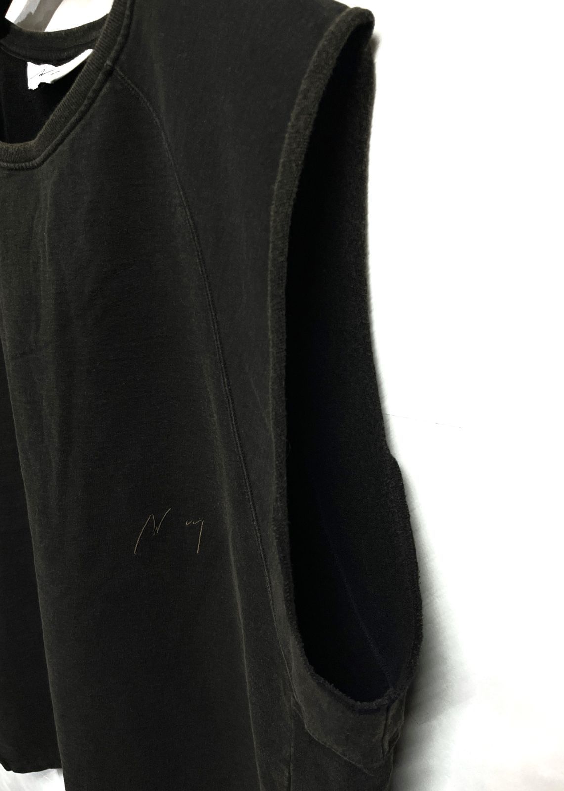 ANCELLM｜アンセルム FADED SLEEVELESS T-SHIRT フェイデッド スリーブ