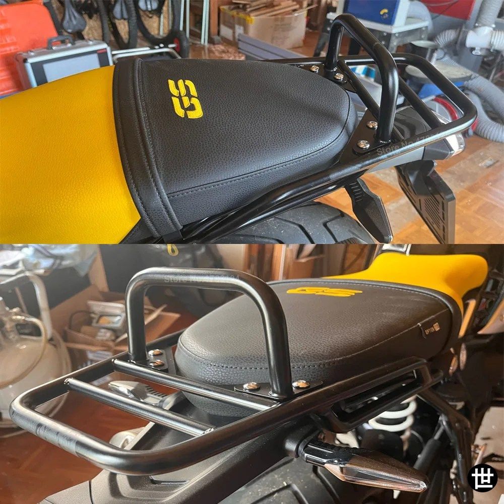 BMW NINET R9T 2014-2024 2025 スクランブラー レーサー ピュア アーバン バイク リアシート ラゲッジキャリア ラック ハンドルグリップ