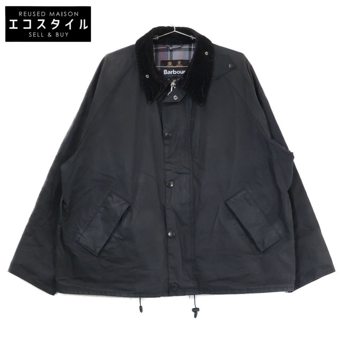 Barbour　バブアー　【国内正規】242MWX1678 TRANSPORT トランスポート ワックス ショート ジャケット　42