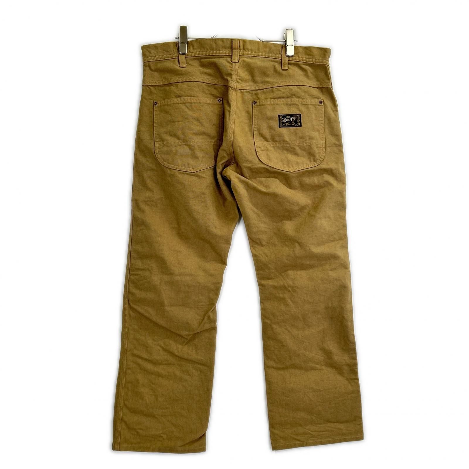 メンズ HEALTH ヘルス 012PTS_BP カーキ DUCKPANTS デニムパンツ 34