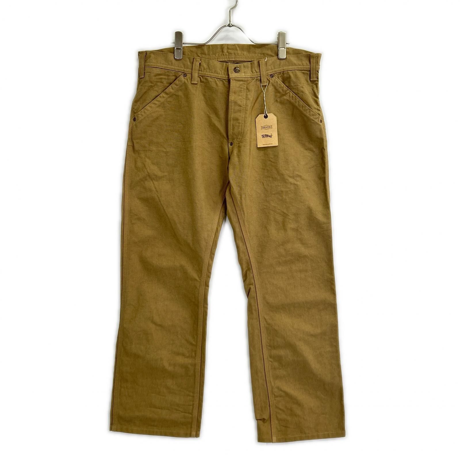 メンズ HEALTH ヘルス 012PTS_BP カーキ DUCKPANTS デニムパンツ 34